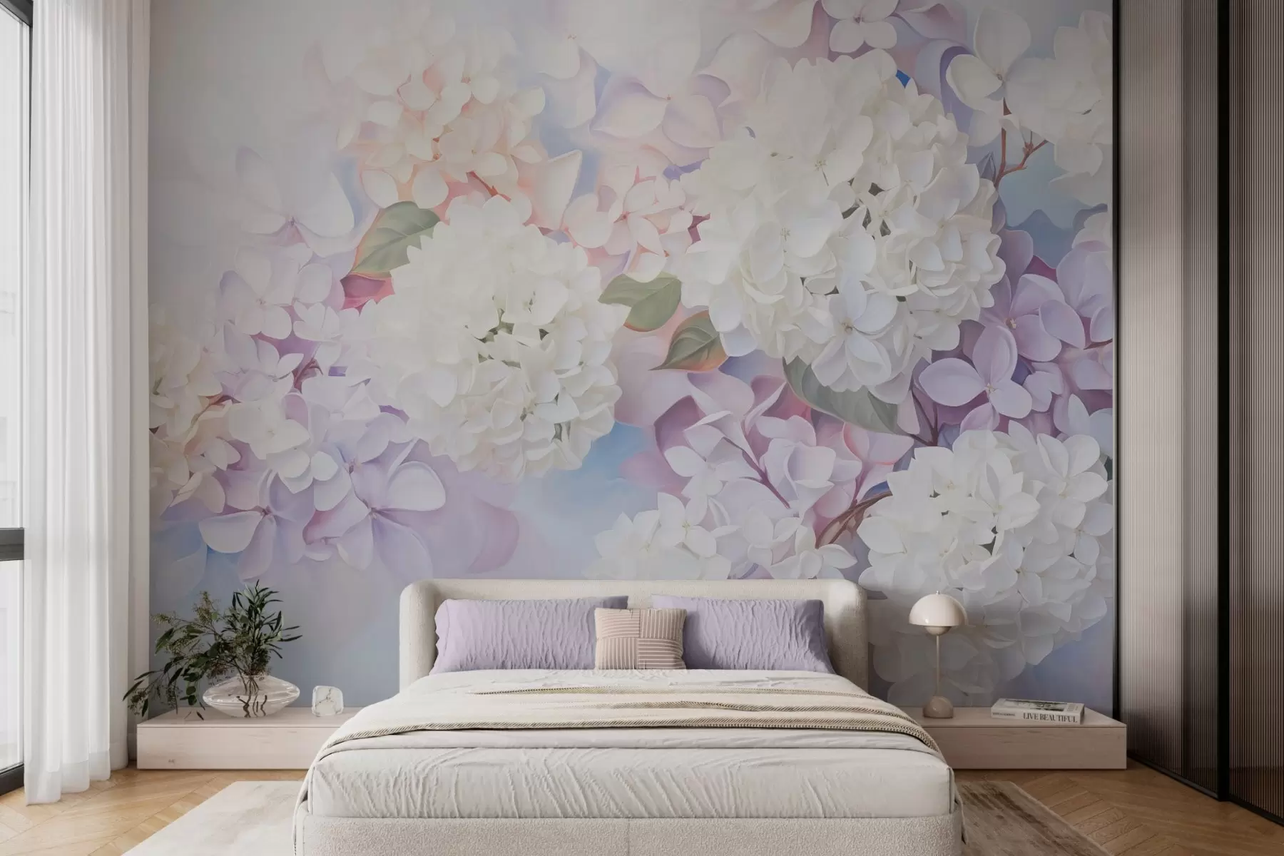 wall murals Јорговано цвеће w04300