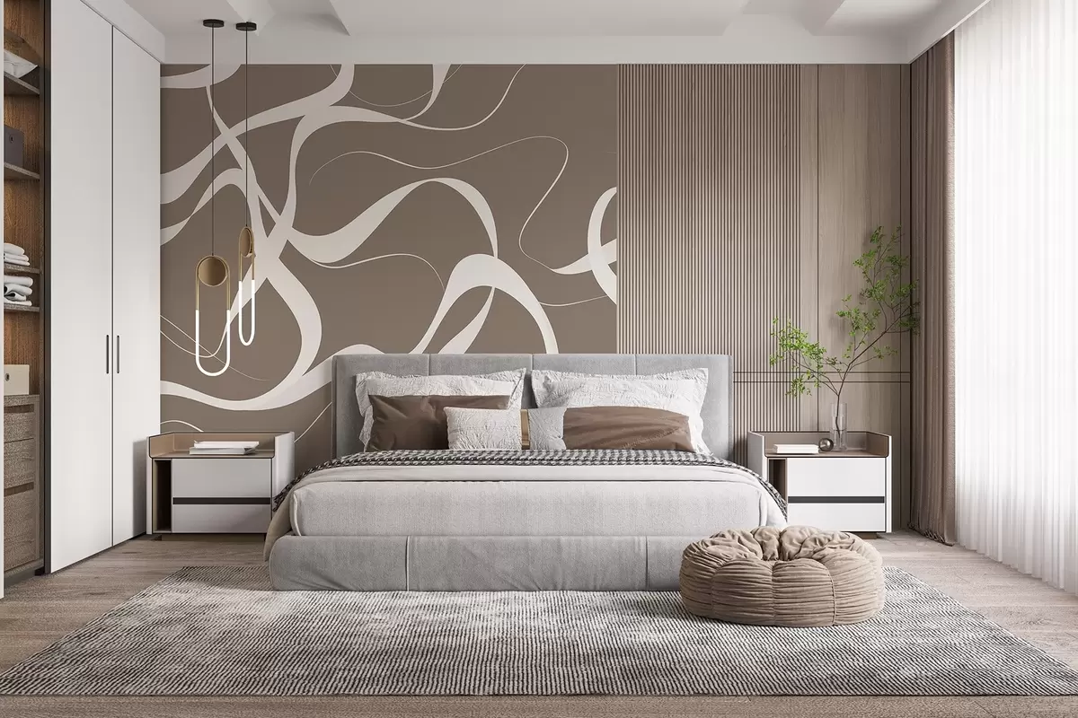 wall murals Таласасте линије w04223