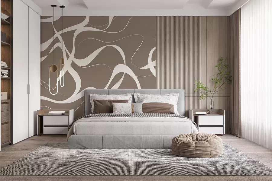 wall murals Таласасте линије w04223
