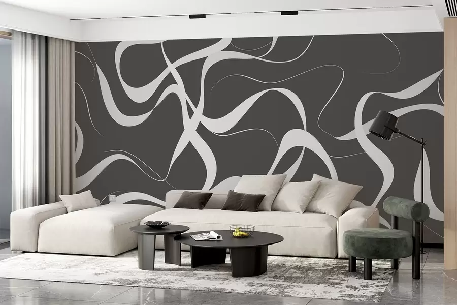 wall murals Таласасте линије w04223v1