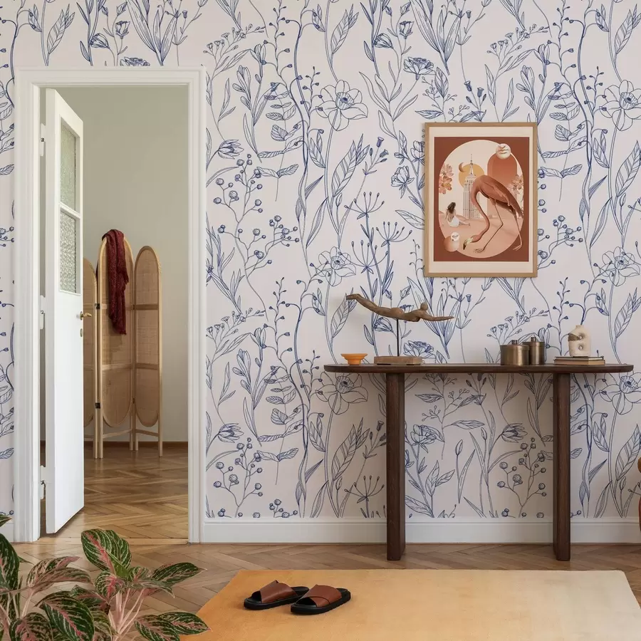 wall murals Минималистичко дивље цвеће a00417v1