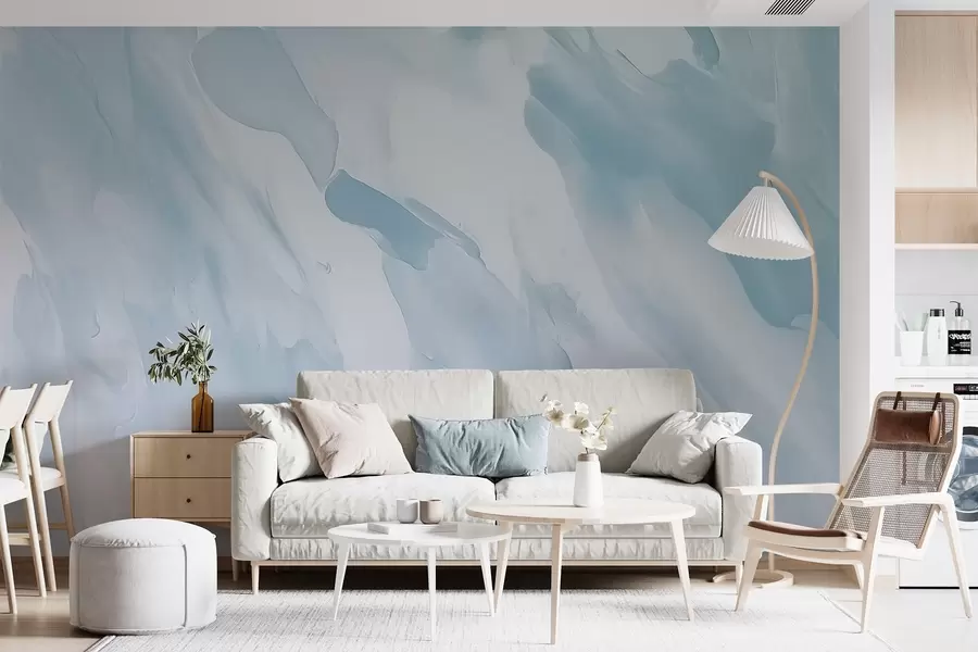 wall murals Потези четкицом на апстрактној позадини са имитацијом истрошене текстуре w04287v1