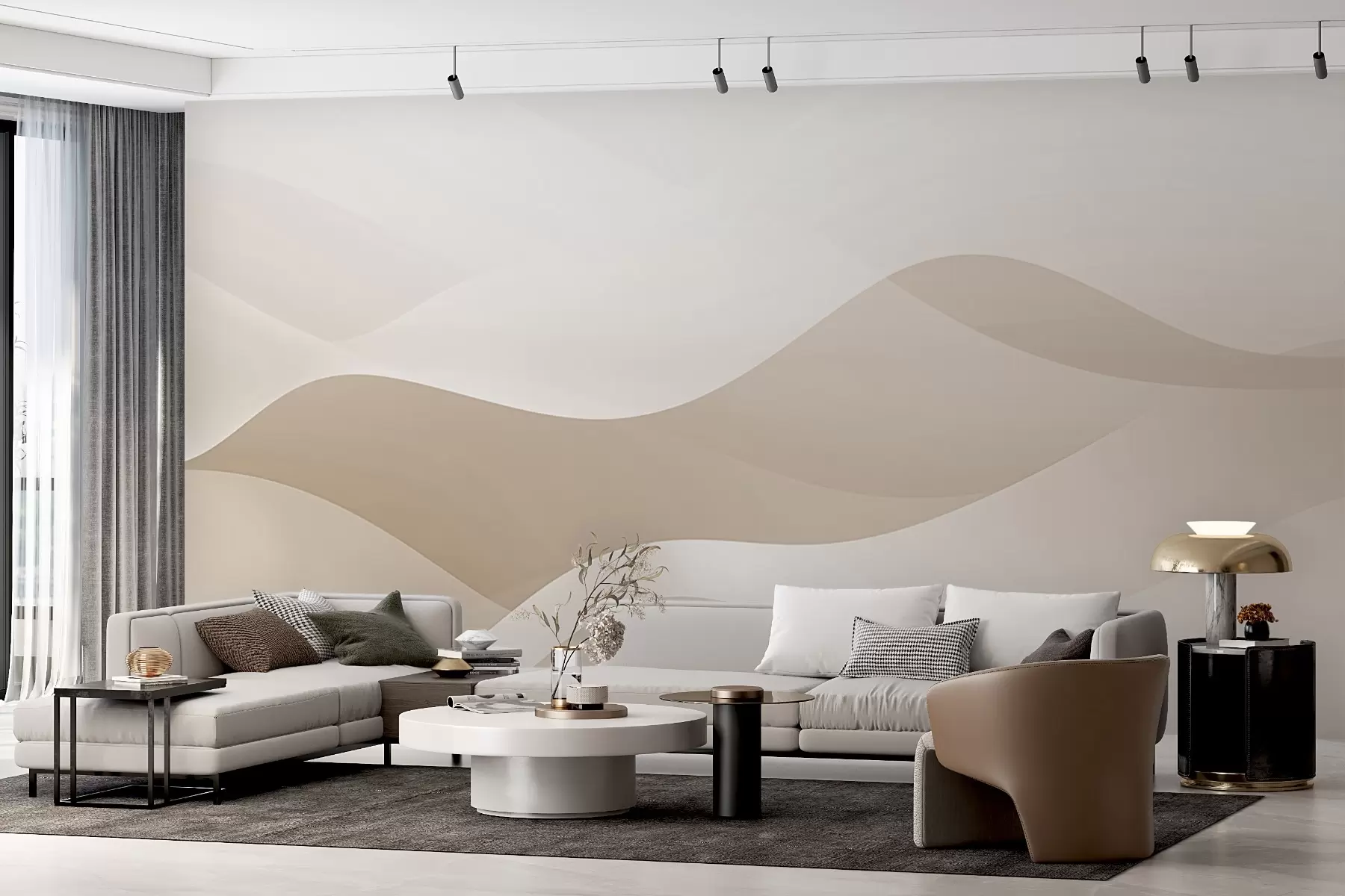 wall murals Апстрактни таласи w04288v2