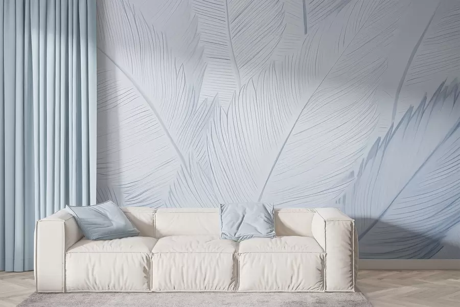 wall murals Пахуљасто перје w04289v2