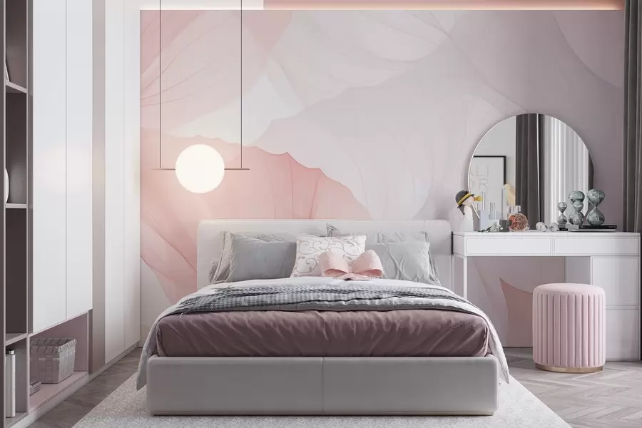 wall murals Прозирне латице w04290v1