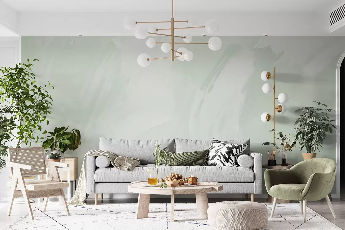 wall murals Апстрактни потези са имитацијом излизане текстуре w04291v1