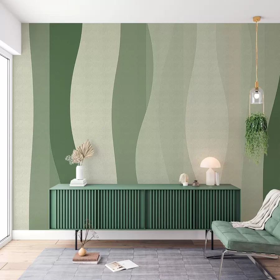 wall murals Вертикални флуидни градијентни узорак w04219