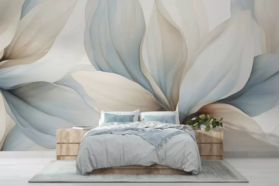 wall murals Велике латице акварела w04317