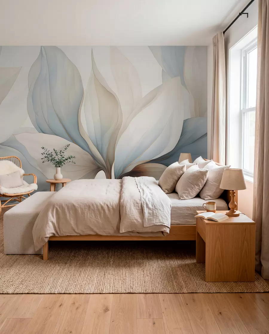 wall murals Велике латице акварела w04317