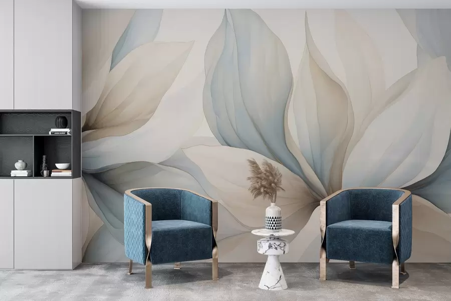 wall murals Велике латице акварела w04317