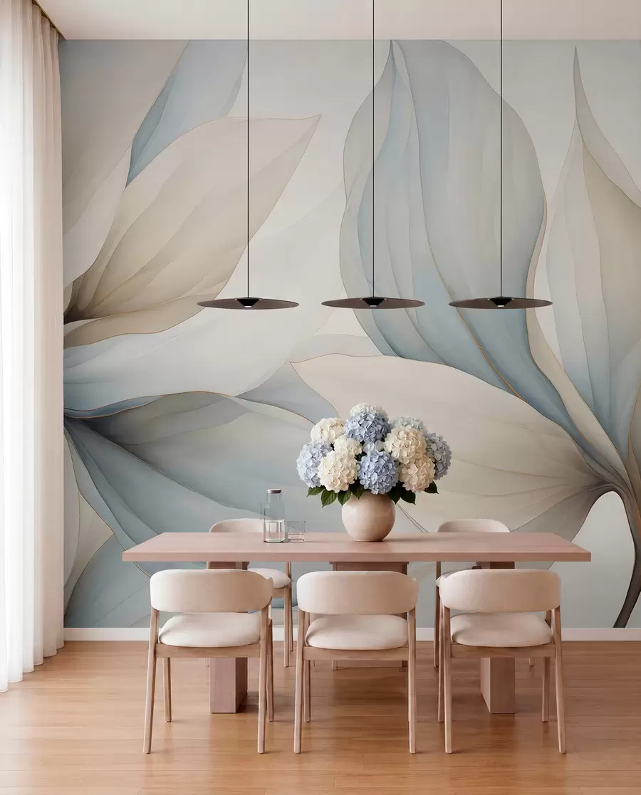 wall murals Велике латице акварела w04317
