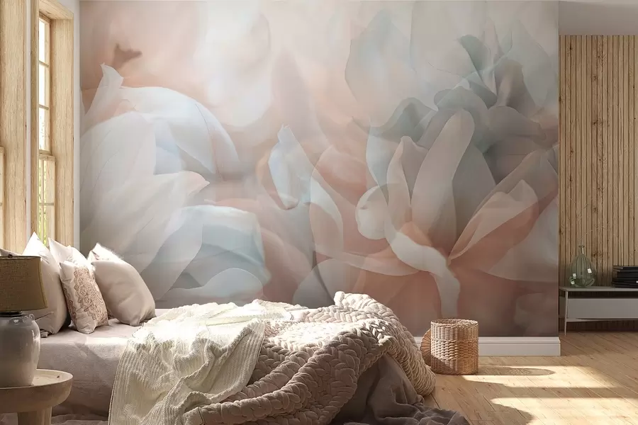 wall murals Полупровидно цвеће w04320v1