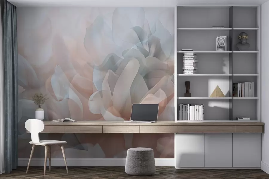 wall murals Полупровидно цвеће w04320v1