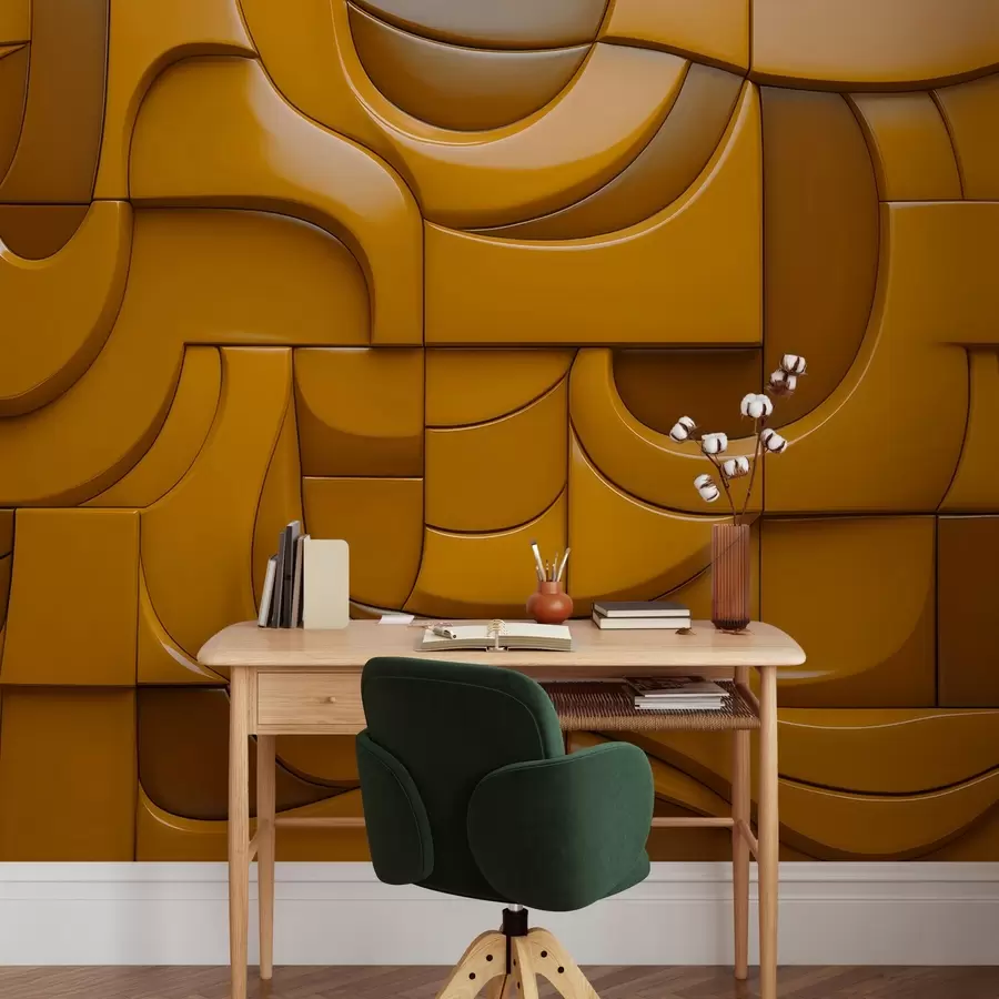 wall murals Осликани рељефни зид w04321