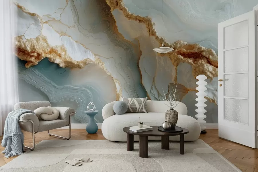 wall murals Имитација мермера w04322