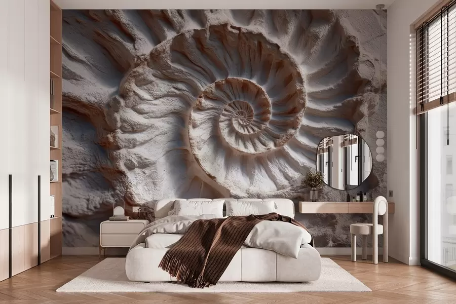wall murals Амонитски отисак w04323