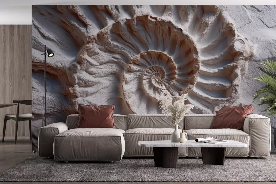 wall murals Амонитски отисак w04323
