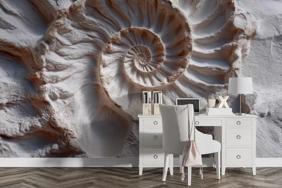 wall murals Амонитски отисак w04323