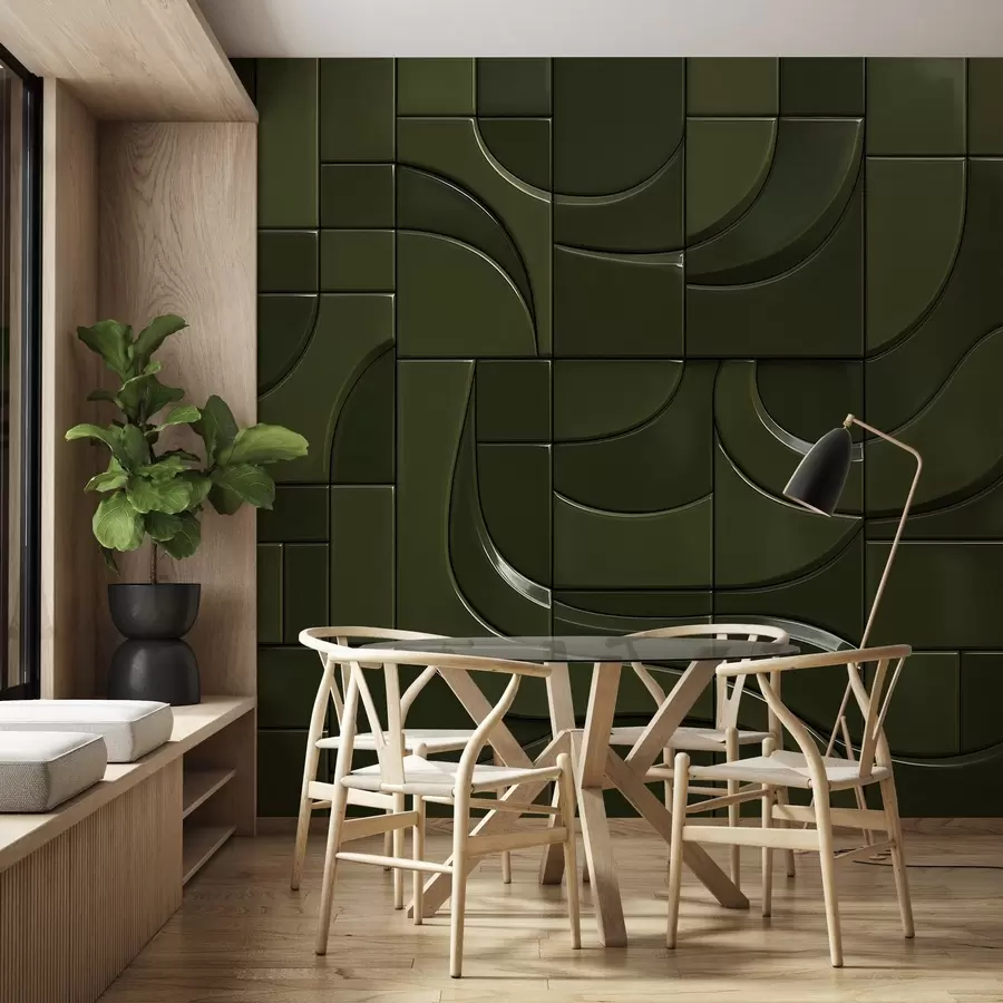 wall murals Имитација сјајних панела w04325