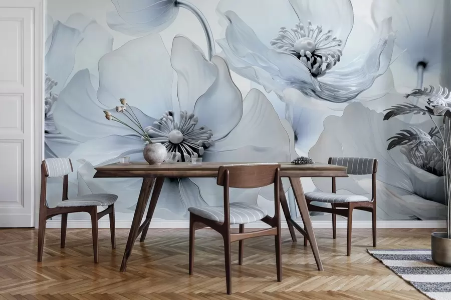 wall murals Ваздушна флора w04328v2