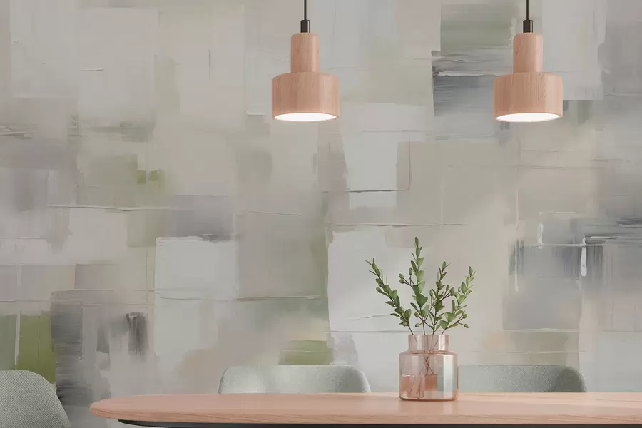 wall murals Апстрактна имитација потеза четкицом w04354