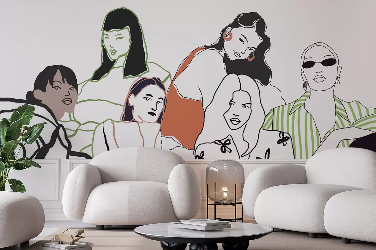 wall murals Девојке w04359