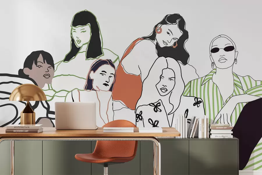 wall murals Девојке w04359