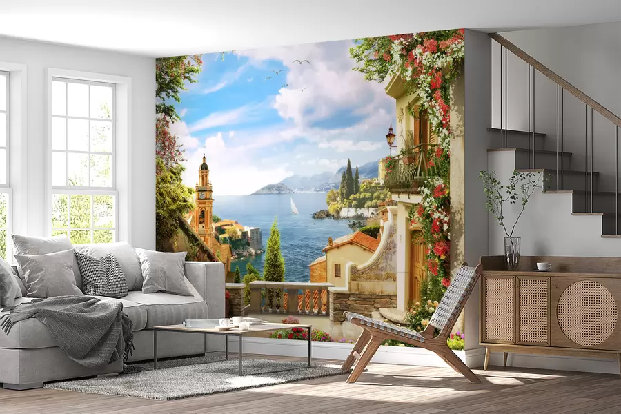 wall murals Вода, биљци Е Цлоуд u68056