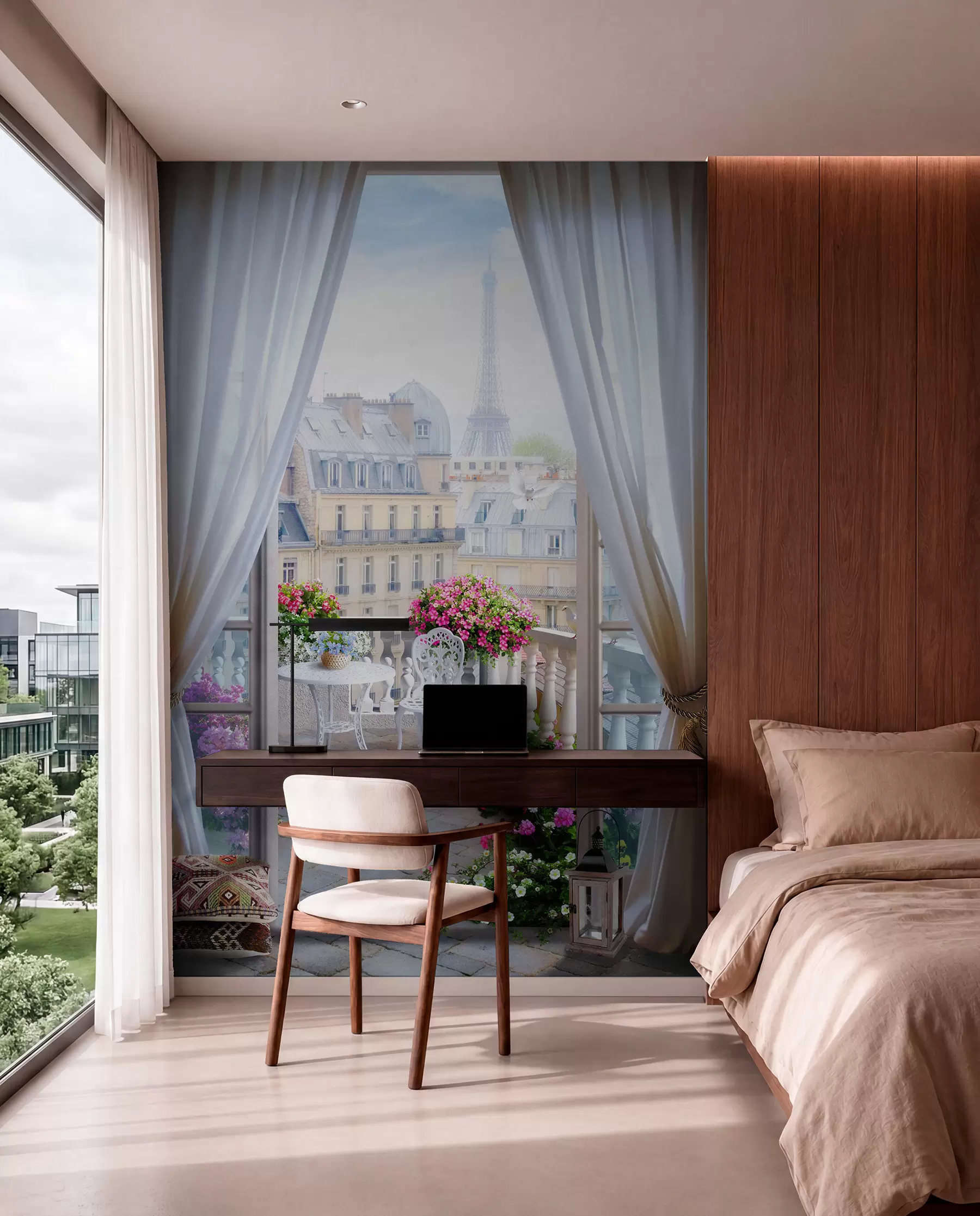 wall murals Париз, поглед са прозора u79425
