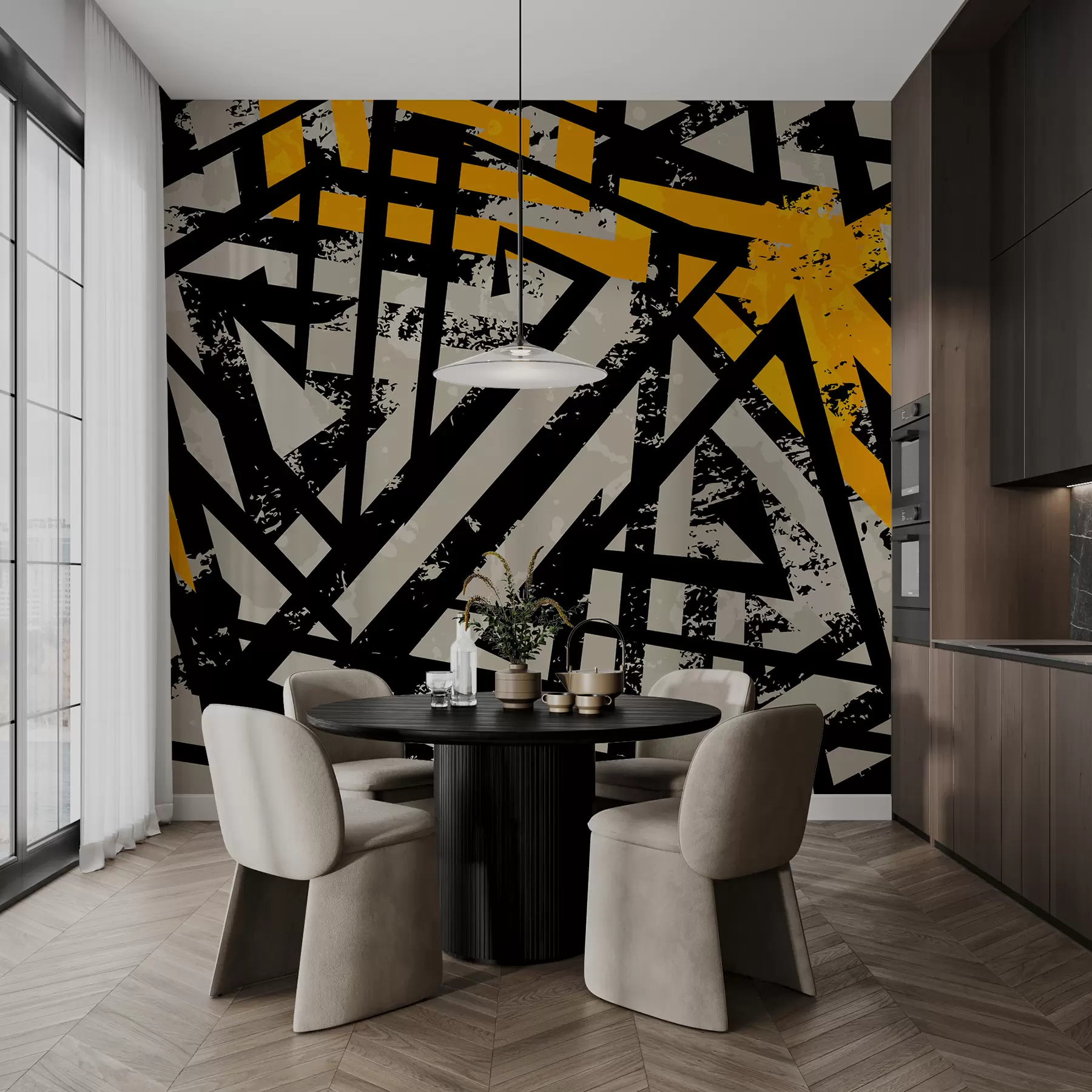 wall murals Нативе Т-Граффити u71795