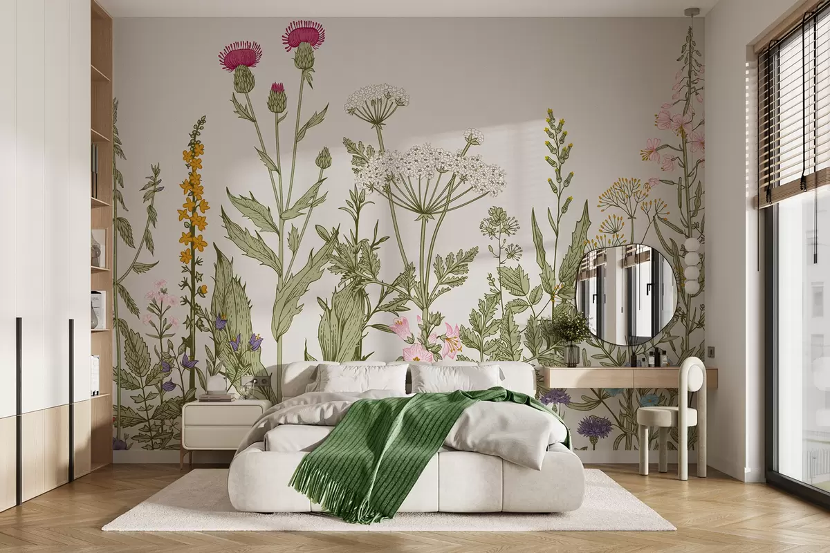 wall murals Бохо Стиле биљке u71743