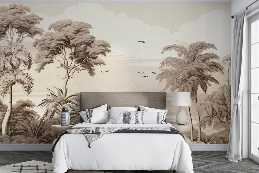 wall murals Дрвеће на хоризонту w04363