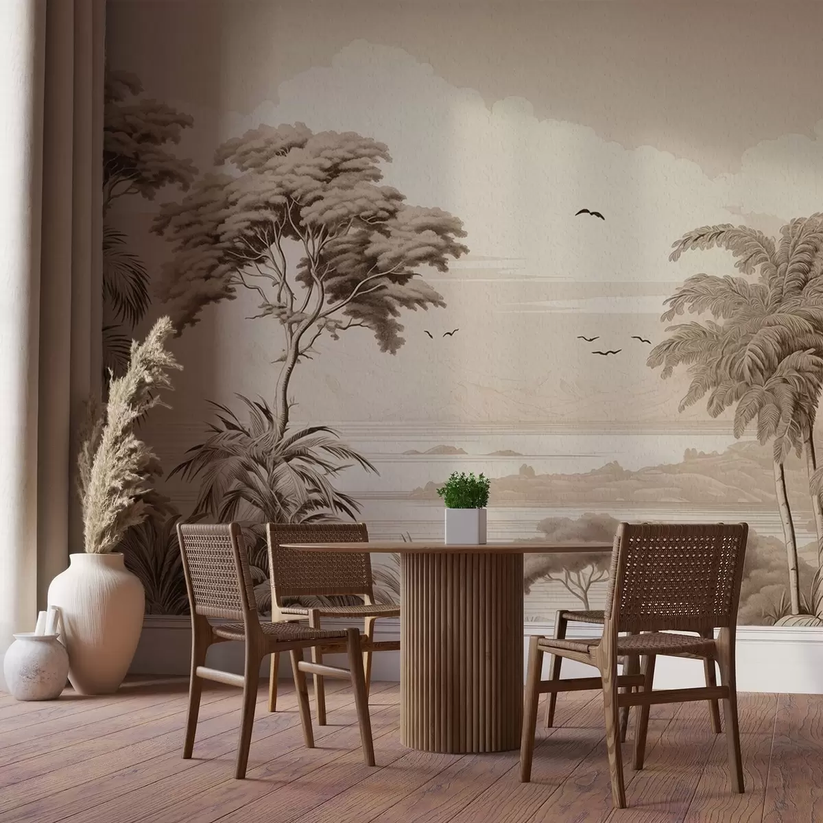 wall murals Дрвеће на хоризонту w04363