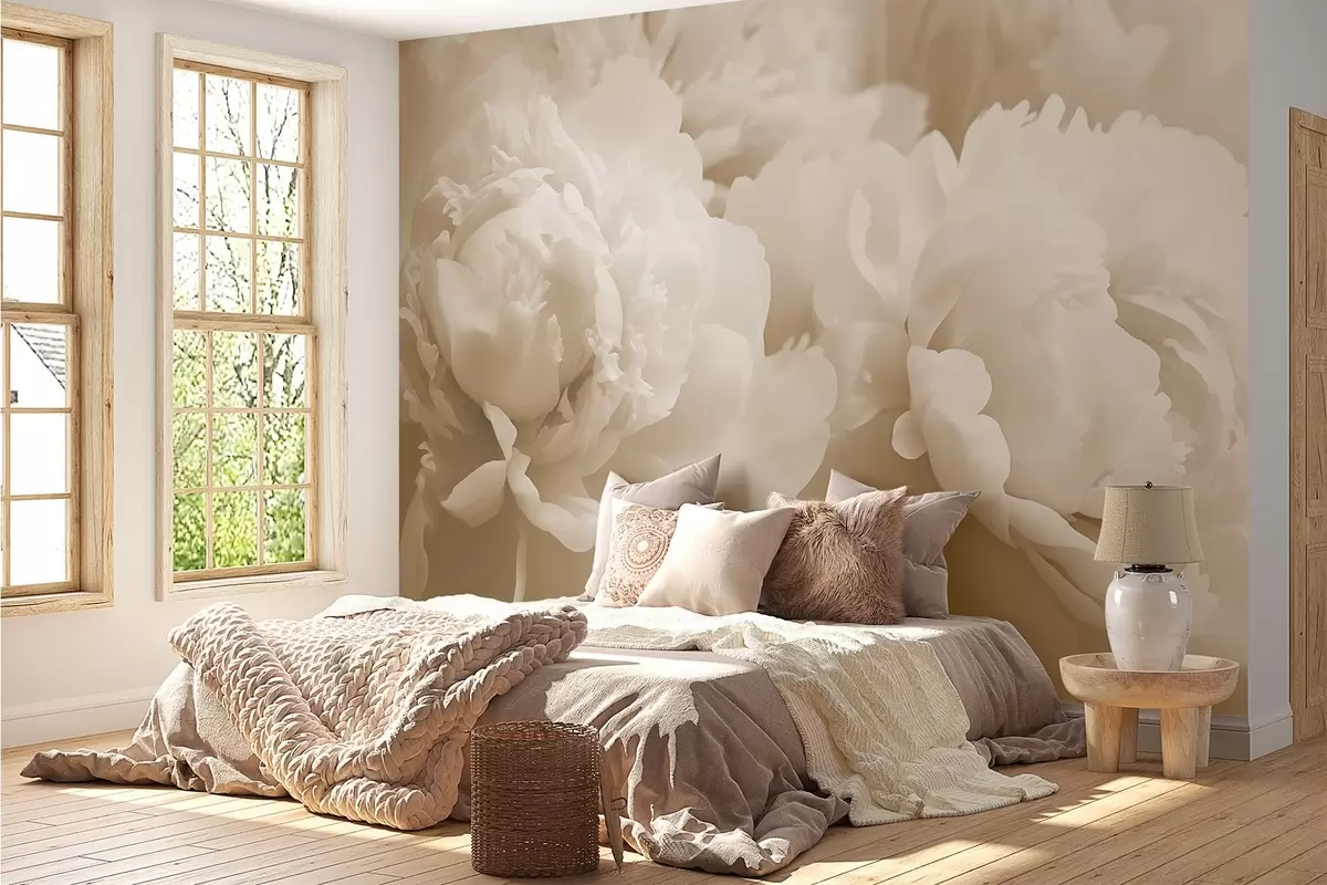 wall murals Пеониес w04336v1