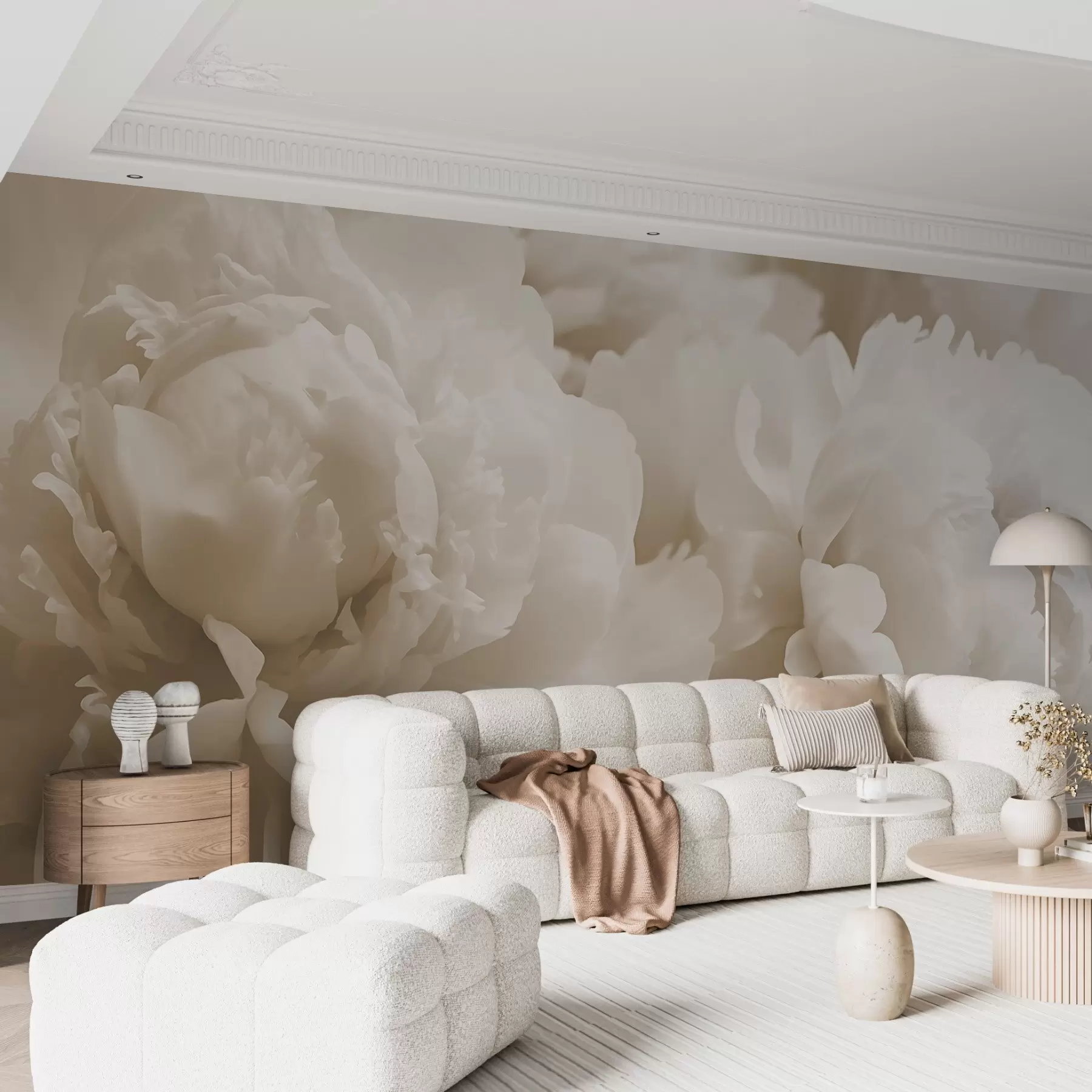wall murals Пеониес w04336v1