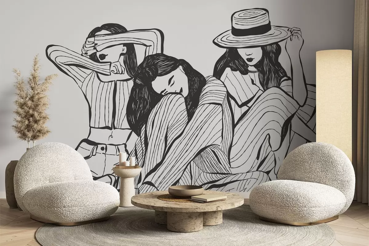 wall murals Девојке w04384