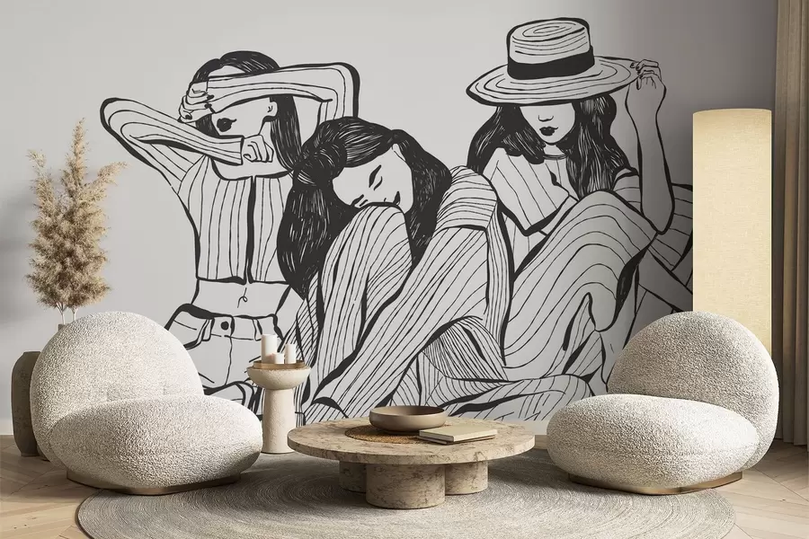 wall murals Девојке w04384