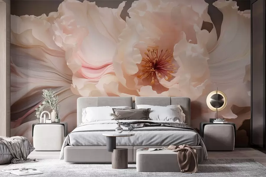 wall murals Апстрактни цвет у меким пастелним нијансама w04346