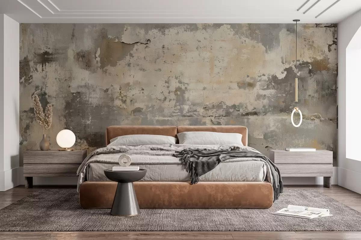 wall murals имитација текстурираног старог зида w04311