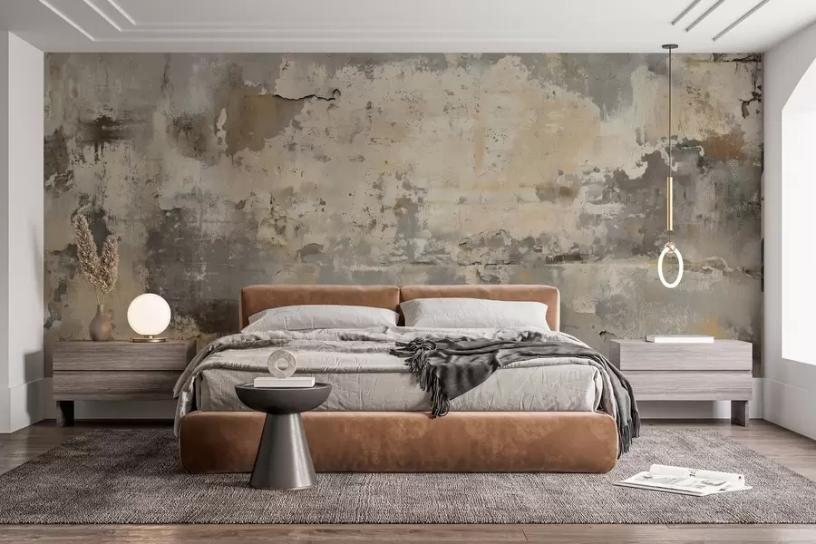 wall murals имитација текстурираног старог зида w04311