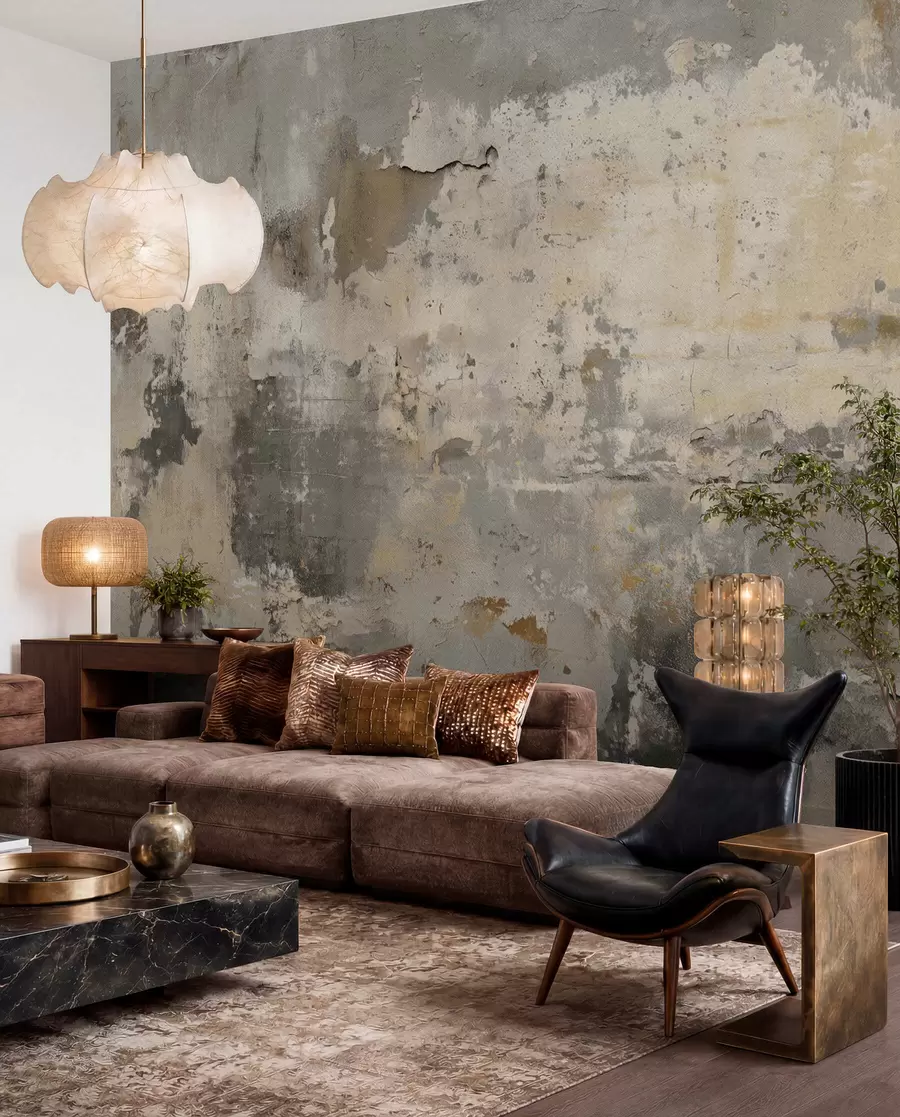 wall murals имитација текстурираног старог зида w04311