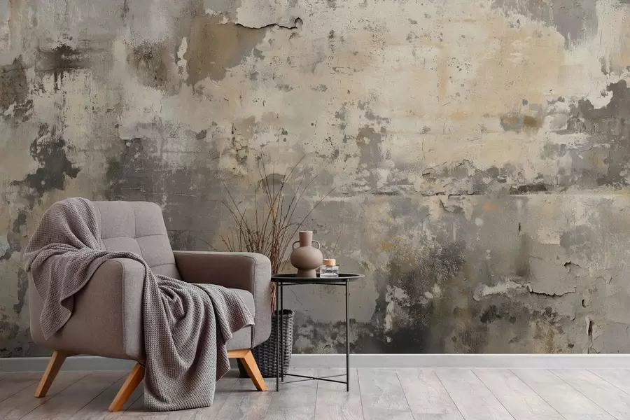 wall murals имитација текстурираног старог зида w04311