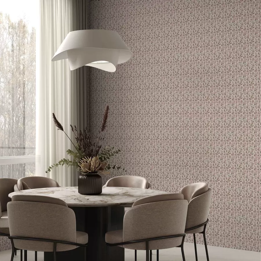 wall murals Ружичасте руже на беж позадини a00346