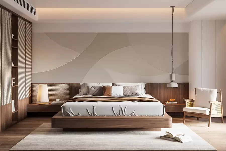 wall murals Апстрактни кругови w04439