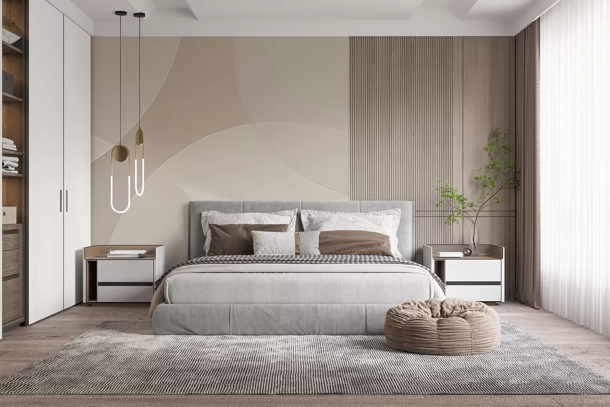 wall murals Апстрактни кругови w04439