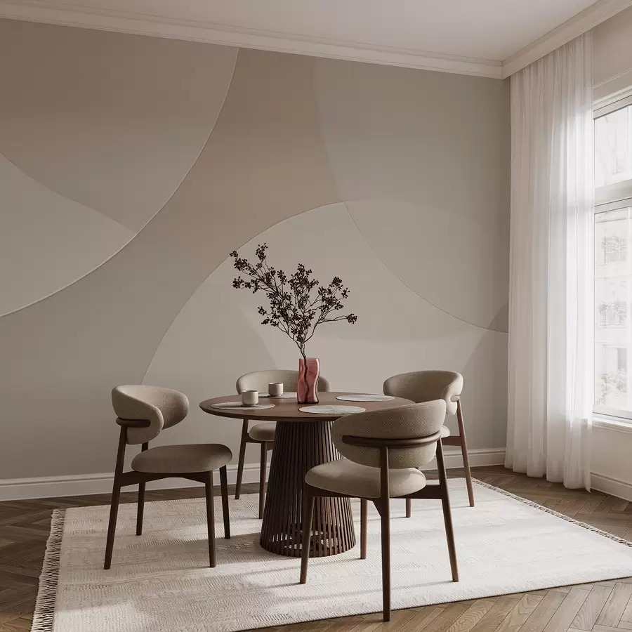 wall murals Апстрактни кругови w04439