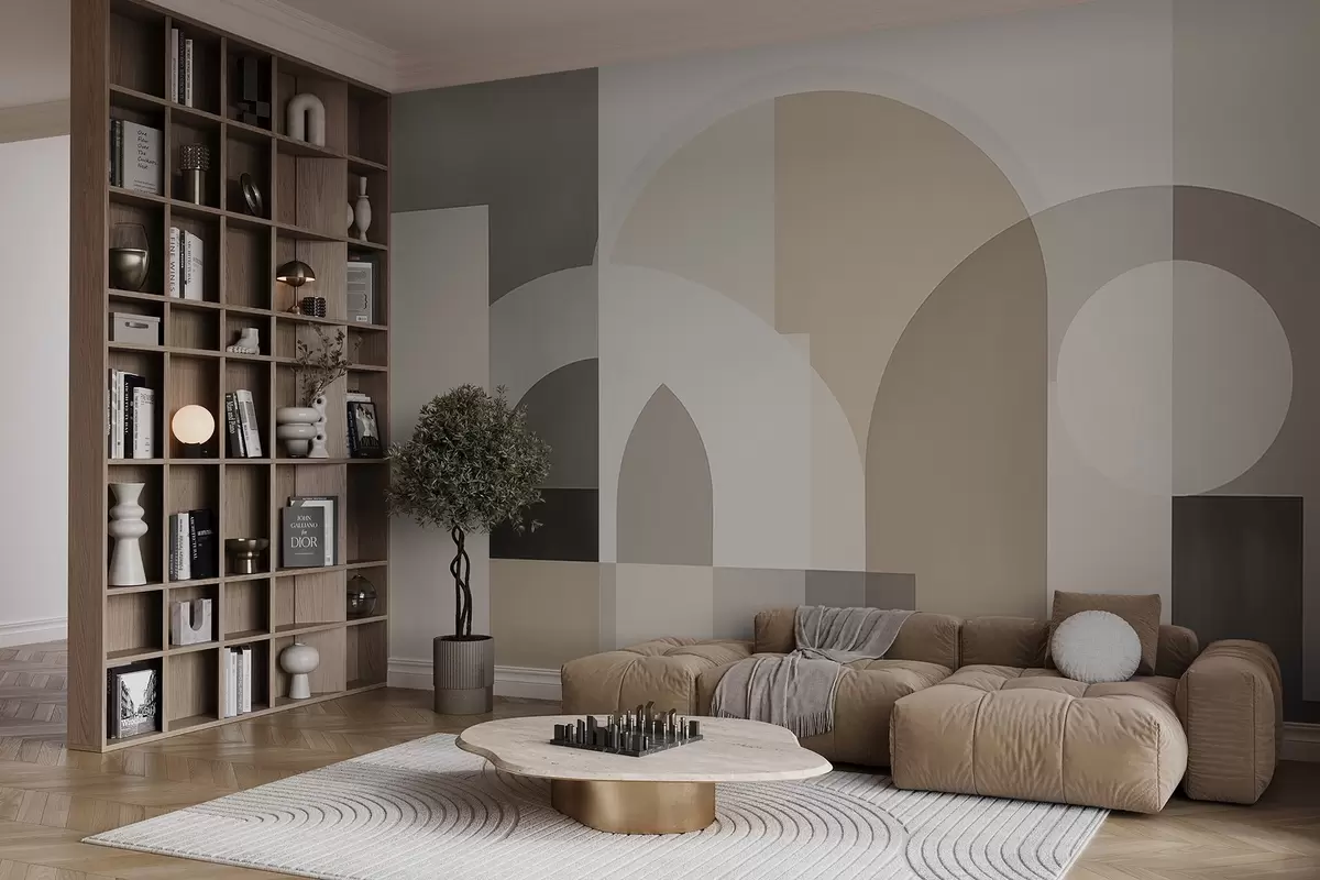 wall murals Апстрактна апстрактна геометрија w04440