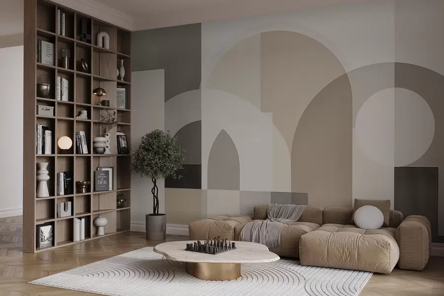 wall murals Апстрактна апстрактна геометрија w04440