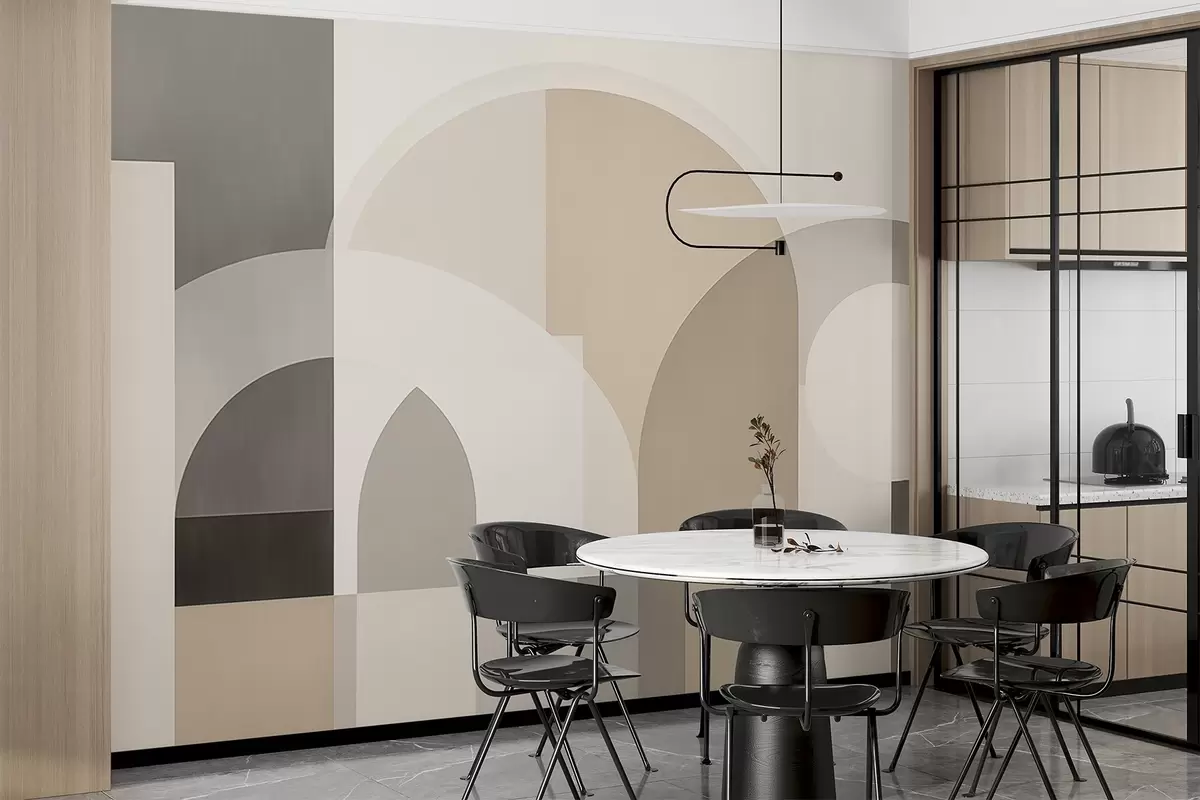 wall murals Апстрактна апстрактна геометрија w04440