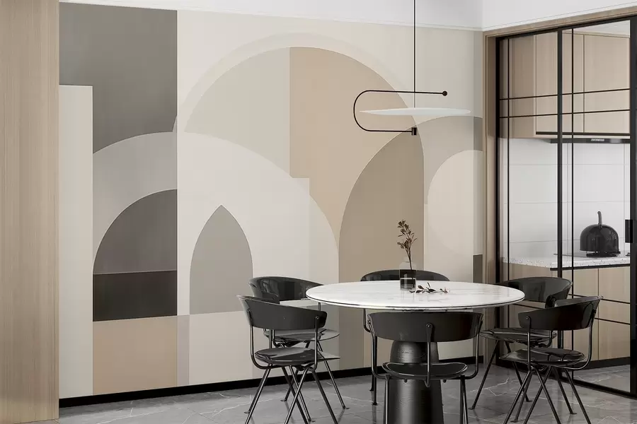 wall murals Апстрактна апстрактна геометрија w04440